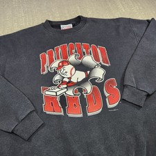 Vintage Minor League Baseball Sweatshirt Men XL Princeton Reds Defunked USA Made picture
