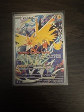 Pokémon Zapdos 133/128 Illustration Rare Pokemon 30th Anniversary picture