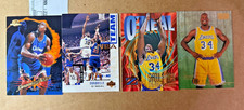 Shaquille O'Neal Orlando Magic Insert Card Lot - 4 Cards NBA Basketball Shaq picture