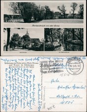 Postcard Berkenbrück 3 picture: city, village street 1941 picture