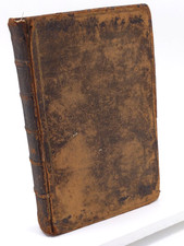 1750 Rare Antiquarian Book - The Work of Horace (Latin/English) Vol. 1 picture