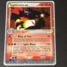 Typhlosion ex 99/100 Holo EX Rare Sandstorm Pokemon MP picture
