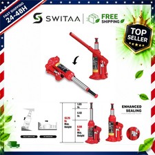 BIG RED T90203C 2 Ton Hydraulic Bottle Jack Welded Vertical Horizontal Car Lift picture
