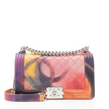 Chanel Lambskin Flower Power Old Medium Boy Bag picture