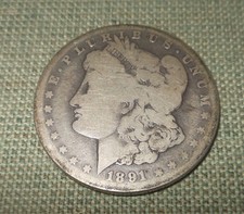 1891 O Morgan Dollar picture