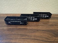 3 Athearn HO Scale Clinchfield 2 Bay Hoppers w/Extra Wgt., MWs, KDs & Diff. Nos. picture