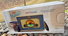Pyle PVTT15UVT Bluetooth Vintage Classic Style Turntable Speaker System (NEW) picture