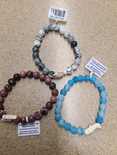Lot of 3 Fahlo Bracelets No Tracking Cards 503692 picture