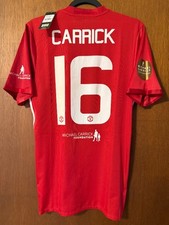 BNWT Player Version #16 Carrick Testimonial Manchester United 2016 2017 shirt picture