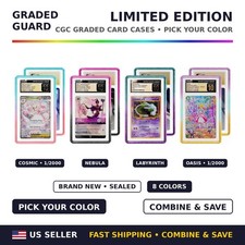GradedGuard CGC Graded Card Case Guard Protector Limited Edition Pick Your Color picture