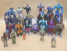 Vintage 80s 90s Action Figure Lot GI Joe Ghostbusters Starcom ToyBiz Bandai picture
