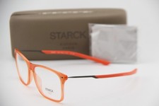 NEW STARCK PARIS SH 3062M 0002 ORANGE GRAY AUTHENTIC FRAMES EYEGLASSES 56-15 picture