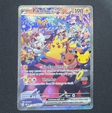 Pikachu ex 150/128 Me: 30th Celebration Holo picture