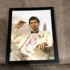 Al Pacino Signed as Tony Montana 'The New BOSS' in Scarface 8x10 Photo TSA COA picture
