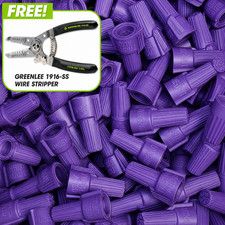 300pcs Ideal Twister Al/Cu Wire Connectors Aluminum/Copper + Free Wire Stripper picture