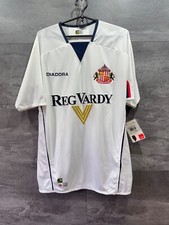 VINTAGE MEN'S DIADORA SUNDERLAND 2004/2005 SOCCER FOOTBALL SHIRT JERSEY SIZE S picture