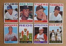 1964 TOPPS BASEBALL CARDS #276-587 COMPLETE YOUR SET PICK CHOOSE UPDATED 9/14 picture