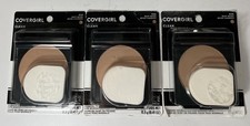 3x CoverGirl Clean Powder Foundation 525 BUFF BEIGE - NEW picture