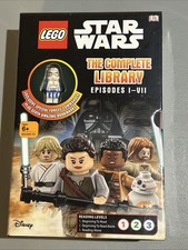 Lego Star Wars Complete 7 BOOKS  w/ Special Forces Commander MiniFigure Sw0503 picture