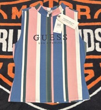 Guess Mock Neck Tank Top Shirts Size Womens Small NEW WITH TAGS picture