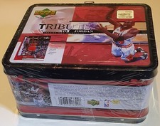 1999 Upper Deck Tribute to Michael Jordan Lunch Box (Set of 30 Cards) - Sealed picture