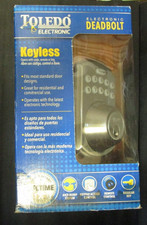 TOLEDO Electronic Stainless Steel Deadbolt (New Other ) picture
