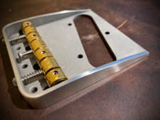 Van Dyke-Harms Hybrid Telecaster Bridge and Monolithic Saddle Combo picture