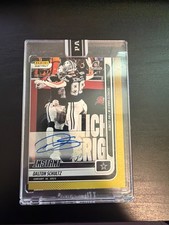 2023 Panini Instant Football Dalton Schultz Gold Auto /10 #203 picture