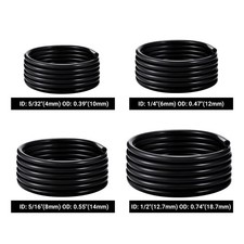 4 PACKS 10FT Automotive Car Silicone Vacuum Tubing Hose Line Kit 4/6/8/12.7MM picture