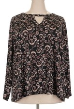Emaline Woman’s Long Sleeve Floral Design Size XL picture