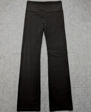 Athleta Elation Straight Leg Pant Womens Medium Black Athleisure Pull On Yoga  picture