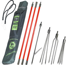 Spearfishing Pole Hawaiian Sling Fiberglass Pole Spear Harpoon Set picture