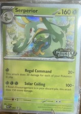 SEALED Perfect Order Prerelease Staff Promo pack x4 cards picture