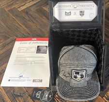 Drew Doughty Signed/Insc “2x Stanley Cup Champs” Hat Ltd Ed 300 PSA Authentic picture