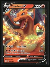 Charizard V 019/189 Darkness Ablaze Rare Holo V Full Art Pokemon TCG Card NM picture