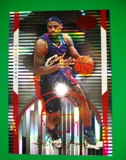 2006-07 Bowman Elevation RED #'d 070/299 LeBron James #80 Rare Parallel EX-MT picture