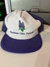 Vintage Spokane Lilac Festival SnapBack Trucker Hat picture
