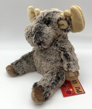 NWT Douglas Pudgies “Marshall” the Brown Moose Plush Toy picture