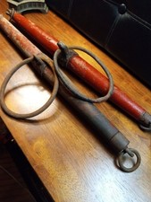 Rare Antique Pair Of 22 Inch Pony Singletrees Horse Equipment Small picture