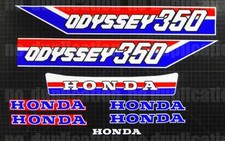 1985 85' FL350 FULL 28pc kit Odyssey ATV Decal Graphic Sticker autocollant Quad picture