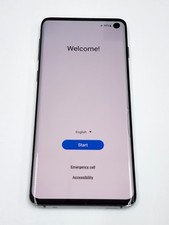 DEFECTIVE -  Samsung Galaxy S10 - Blue - 128 GB - GSM Unlocked - 13689 picture