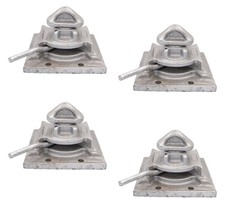 (4 Pack) Sea Rail Bolt-On Dovetail Shipping Container Twist-Lock picture