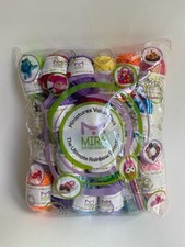 Mira Handcrafts Miniatures Value Pack, 23 Mini Skeins of Acrylic Yarn, 22 Yards picture