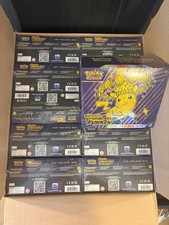 1x Pokemon Crimson & Purple Stormy Sparks Top Trainer Box GERMAN ETB picture