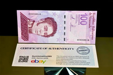 VENEZUELA 100 DIGITALES 2021 Qty 1 Pc New 100 Million Series COA picture