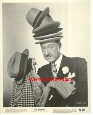 VINTAGE Franklin Pangborn CHARACTER ACTOR '50 MULTIPLE HATS Publicity Portrait picture
