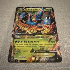 Pokémon M Heracross EX TCG 5/111 Furious Fists Holo Ultra Rare Mega GREAT picture