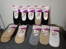 NEW Women’s Peds Size 5-10 Ultra OR Extreme Low  CHOOSE Style & Color - 6 pairs picture