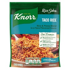 Knorr Rice Sides Taco Rice For a Tasty Rice Side Dish 5.4 oz picture