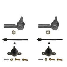 Kit Front 2 Inner & 2 Outer Tie Rod Ends 2 Lower Ball Joints Toyota Mr2 85-95 picture
